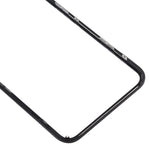 Front Screen Glass Outer Lens with Frame and OCA Adhesive Optically Clear for iPhone 11, For iPhone 11 (with OCA)