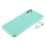 Back Housing Cover with SIM Card Tray, Side Buttons and Camera Lens for iPhone 11, For iPhone11 (with Camera Lens), For iPhone 11 (Camera Lens), Back Housing Cover for11, For iPhone 11 (with Camera Lens)