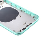 Back Housing Cover with SIM Card Tray, Side Buttons and Camera Lens for iPhone 11, For iPhone11 (with Camera Lens), For iPhone 11 (Camera Lens), Back Housing Cover for11, For iPhone 11 (with Camera Lens)