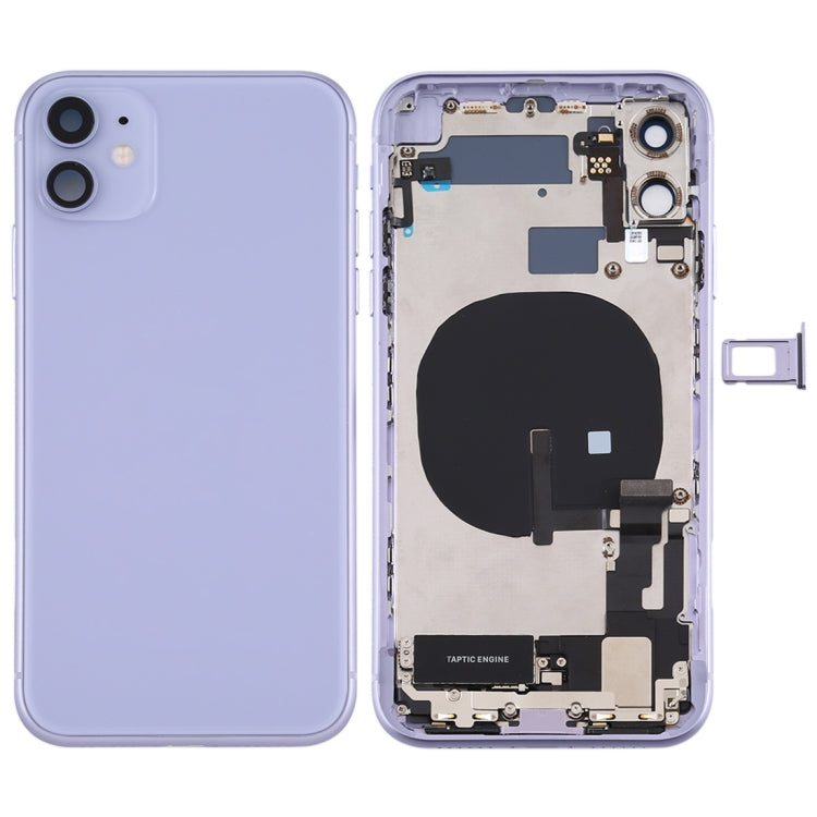 Gruppo cover posteriore batteria per iPhone 11