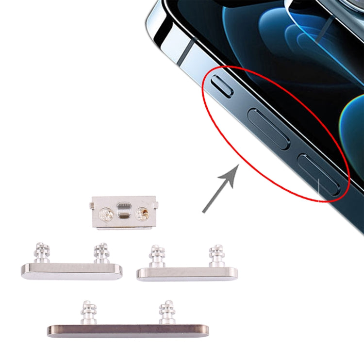 Power button and volume control button for iPhone 12 Pro, For iPhone 12 Pro