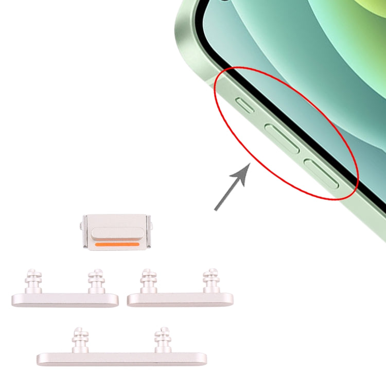 Pulsante di accensione e pulsante di controllo del volume per iPhone 12, For iPhone 12, For iPhone 12(Single card)