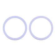 Anello protezione metallo con vetro per iPhone 12