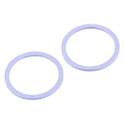 Anello protezione metallo con vetro per iPhone 12