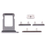 SIM Card Tray + Side Buttons for iPhone 12 Pro, For iPhone 12 Pro (Single card)