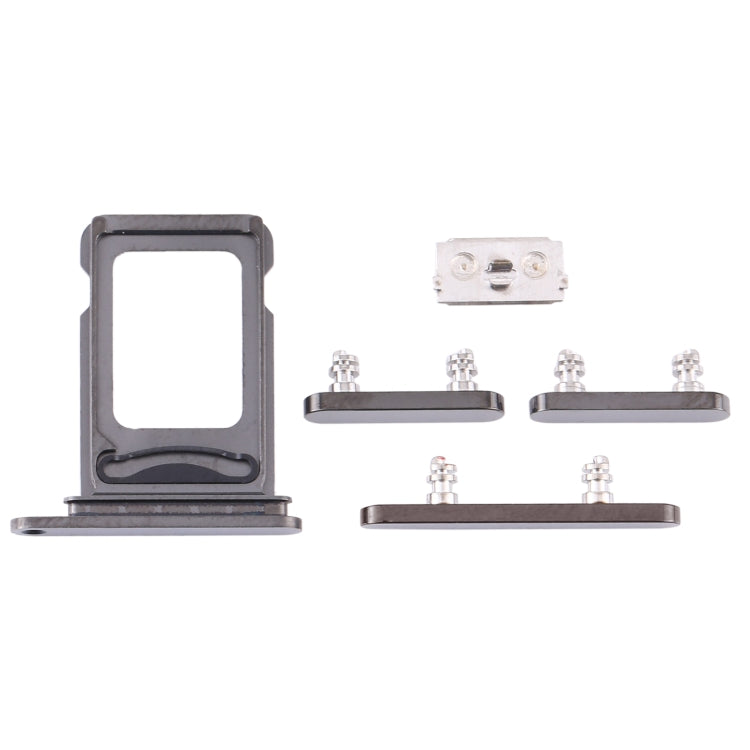 SIM Card Tray + SIM Card Tray + Side Buttons for iPhone 12 Pro, For iPhone 12 Pro (double card)