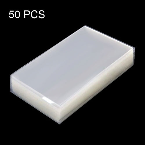 50pcs Optically Clear OCA Stickers for iPhone 12, For iPhone 12