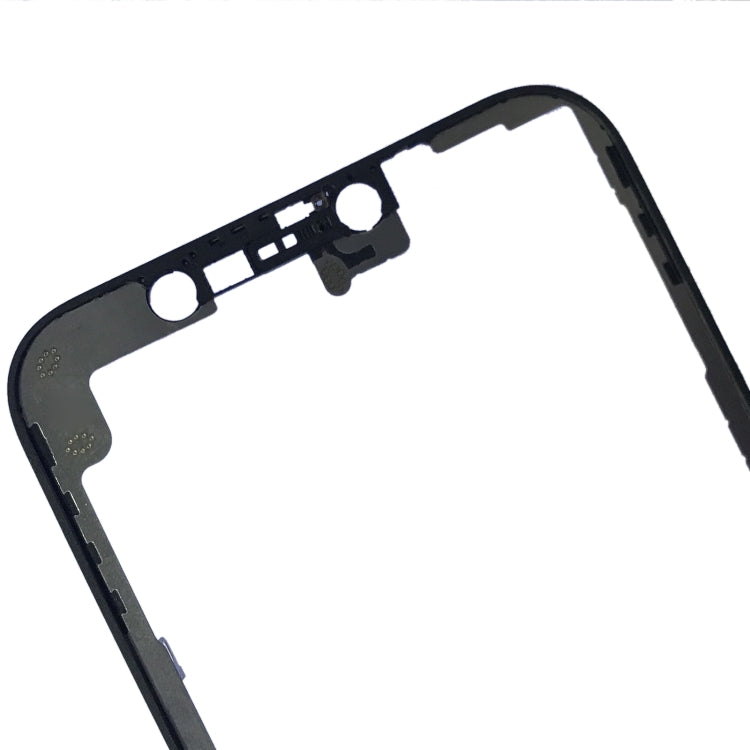 Front LCD Screen Bezel Frame for iPhone 12, For iPhone 12 (Black)