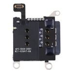 Single SIM Card Holder Socket with Flex Cable for iPhone 12/12 Pro, For iPhone 12 / 12 Pro(Single)