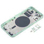 Cover posteriore con vassoio per scheda SIM, tasti laterali e obiettivo fotocamera per iPhone 12 (bianco), Back Housing Cover for 12, For iPhone 12(with SIM Card Tray), For iPhone 12(with Card Tray)