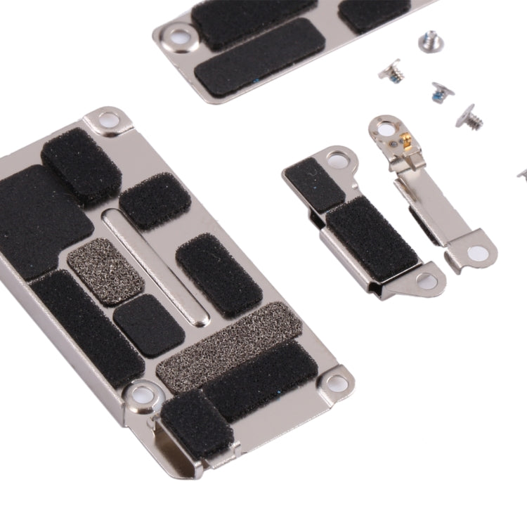 Set di coperture in lamiera di ferro per batteria LCD con adesivo + viti per iPhone 12/12 Pro, For iPhone 12 / 12 Pro