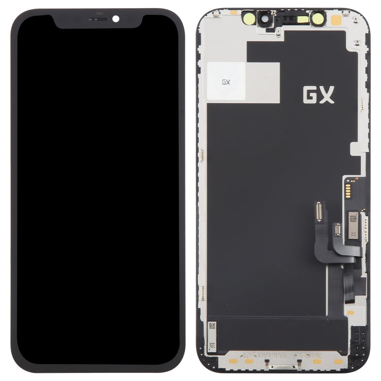 Schermo LCD e digitalizzatore in materiale GX OLED assemblaggio completo per iPhone 12/12 Pro, For iPhone 12 / 12 Pro (GX Hard OLED)