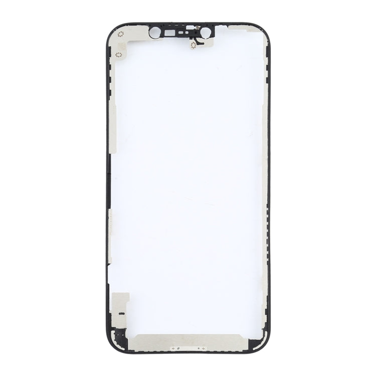 Front LCD Screen Bezel Frame for iPhone 12, For iPhone 12 (White)