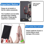 Schermo LCD OLED per iPhone 12 e 12 Pro 6,1 pollici