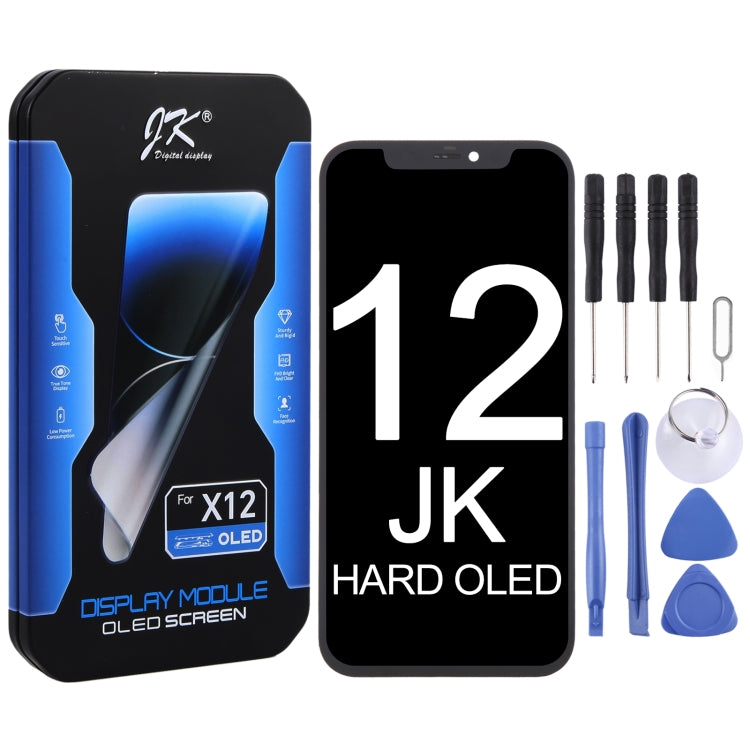 Schermo LCD OLED rigido JK per iPhone 12, For iPhone 12(JK Hard OLED)