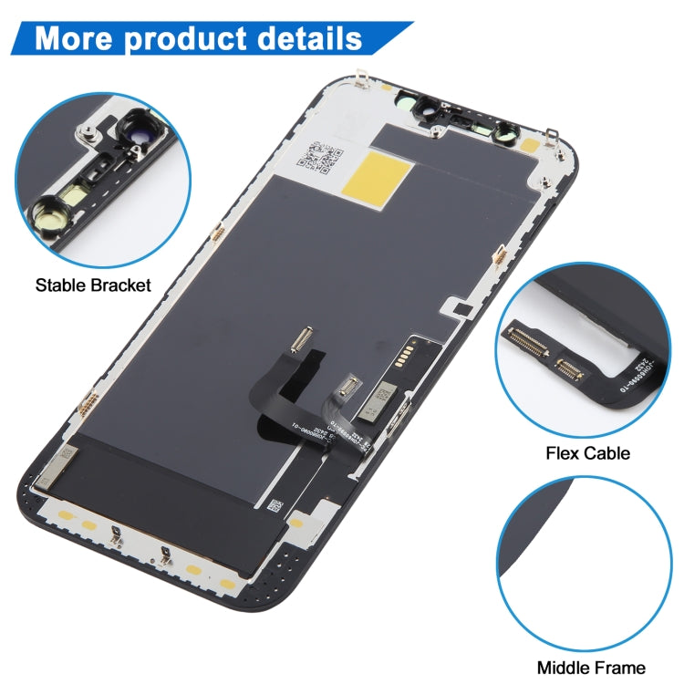 JK Hard OLED LCD Screen for iPhone 12, For iPhone 12(JK Hard OLED)