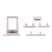 SIM Card Tray + SIM Card Tray + Side Buttons for iPhone 13 Pro, For iPhone 13 Pro (double card)
