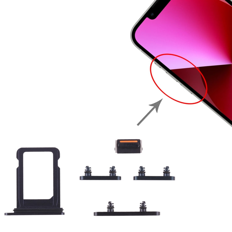 Vassoio SIM e tasti laterali per iPhone 13 Starlight