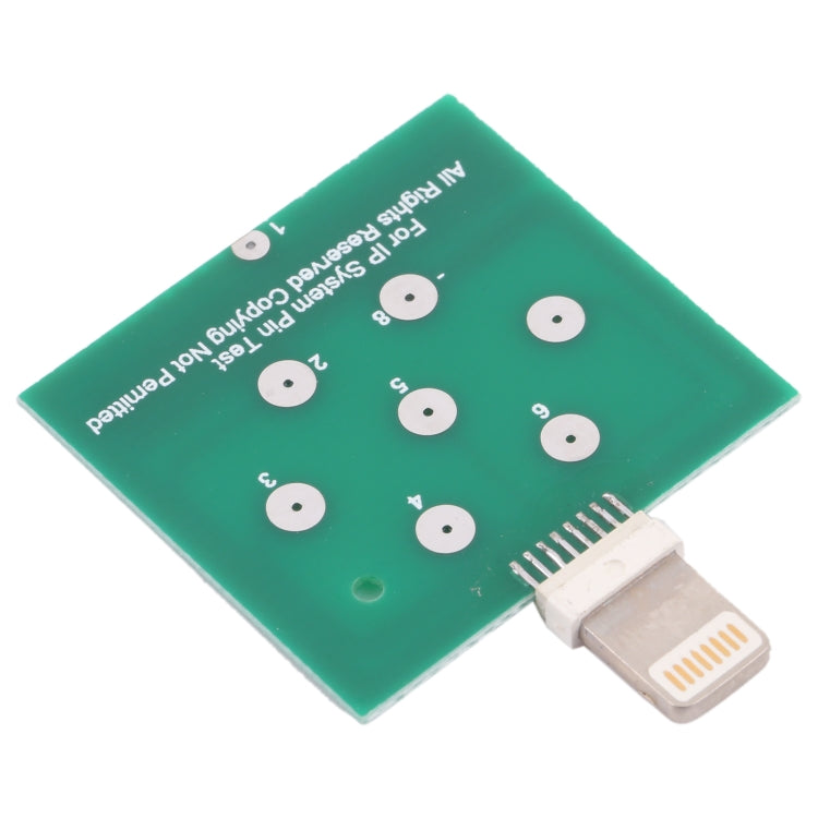 U2 Charging Port Dock Flex Test Board for iPhone Series, 8 Pin