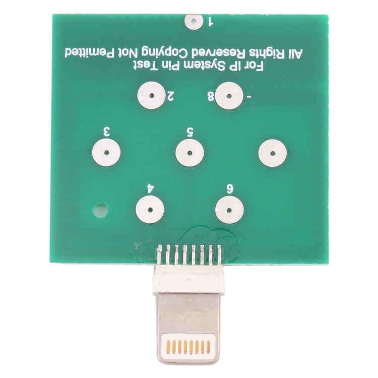 U2 Charging Port Dock Flex Test Board for iPhone Series, 8 Pin