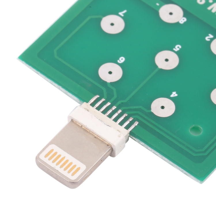 U2 Charging Port Dock Flex Test Board for iPhone Series, 8 Pin