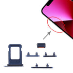 Vassoio SIM e tasti laterali per iPhone 13 doppia SIM