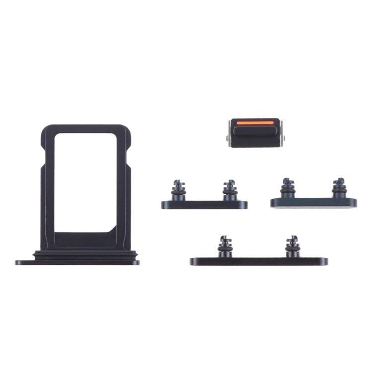 SIM Card Tray + Side Buttons for iPhone 13 Mini (Midnight), For iPhone 13 Mini