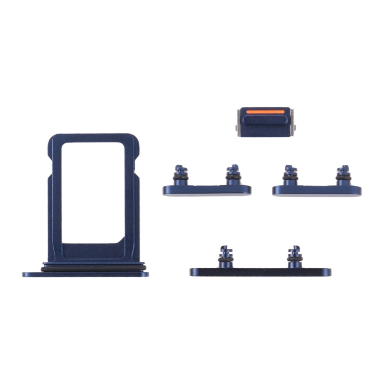 SIM Card Tray + Side Buttons for iPhone 13 Mini (Midnight), For iPhone 13 Mini