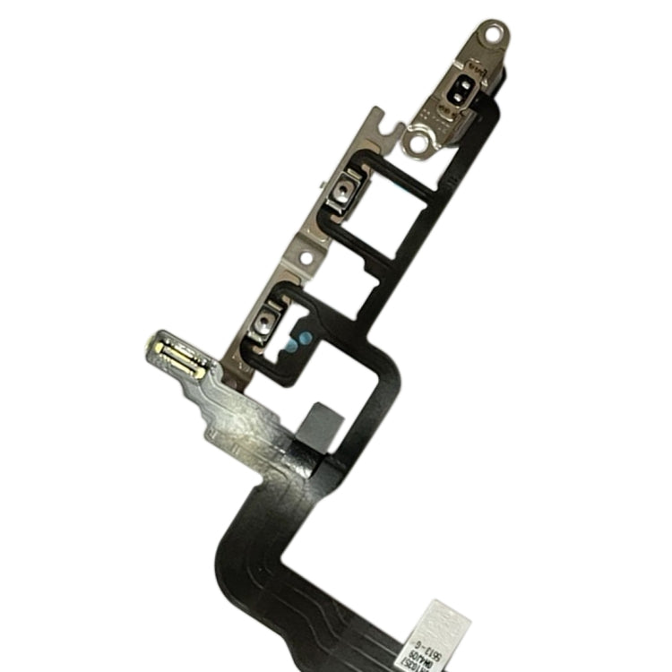 Power Button Flex Cable & Volume Button Flex Cable with Brackets for iPhone 13 Pro Max, For iPhone 13 Pro Max