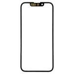 Lente esterna in vetro dello schermo anteriore con adesivo OCA otticamente trasparente per iPhone 13 Pro Max, For iPhone 13 Pro Max