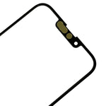 Lente esterna in vetro dello schermo anteriore con adesivo OCA otticamente trasparente per iPhone 13 Pro, For iPhone 13 Pro