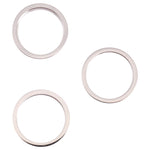 Anello di protezione esterno in metallo con obiettivo in vetro per fotocamera posteriore da 3 pezzi per iPhone 13 Pro Max, For iPhone 13 Pro Max