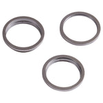3Pcs Rear Camera Glass Lens Metal Outer Protective Ring for iPhone 13 Pro, For iPhone 13 Pro