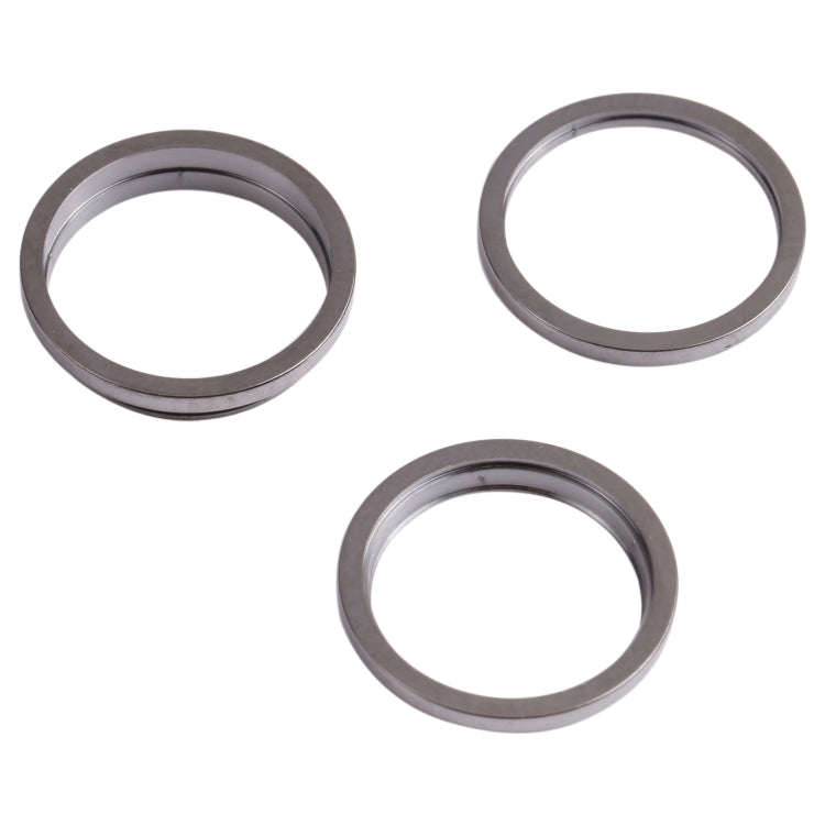 3Pcs Rear Camera Glass Lens Metal Outer Protective Ring for iPhone 13 Pro, For iPhone 13 Pro