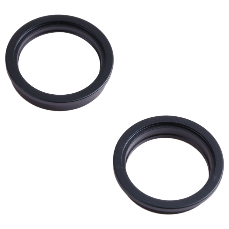 2Pcs Rear Camera Glass Lens Metal Outer Protective Ring for iPhone 13 mini, For iPhone 13 mini