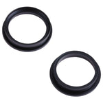 2Pcs Rear Camera Glass Lens Metal Outer Protective Ring for iPhone 13 mini, For iPhone 13 mini