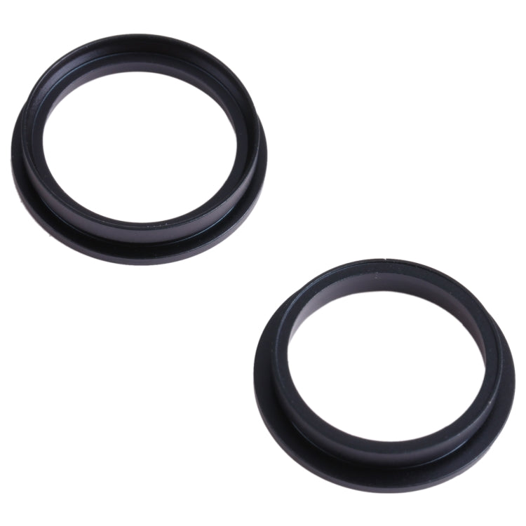 2Pcs Rear Camera Glass Lens Metal Outer Protective Ring for iPhone 13 mini, For iPhone 13 mini