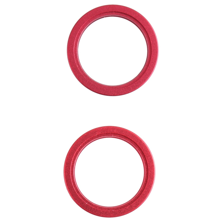 2Pcs Rear Camera Glass Lens Metal Outer Protective Ring for iPhone 13 mini, For iPhone 13 mini
