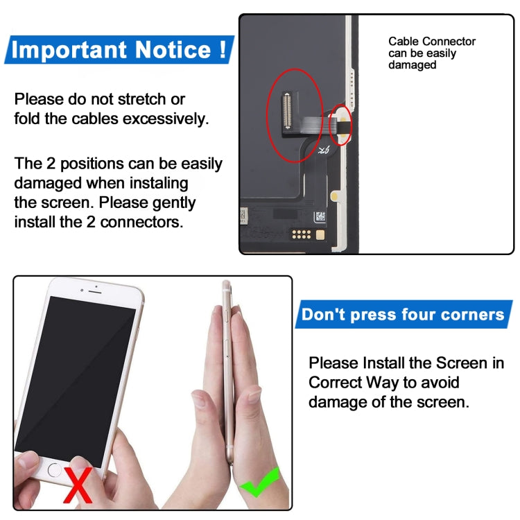 JK In-cell TFT LCD Screen for iPhone 13 with Digitizer Full Assembly, For iPhone 13(JK inell)