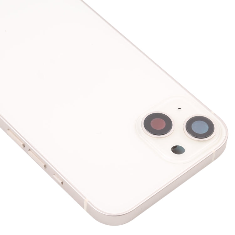 Per iPhone 13 Cover posteriore batteria con tasti laterali, vassoio scheda, cavo flessibile di alimentazione + volume e modulo di ricarica wireless, For iPhone 13 (Assembly)