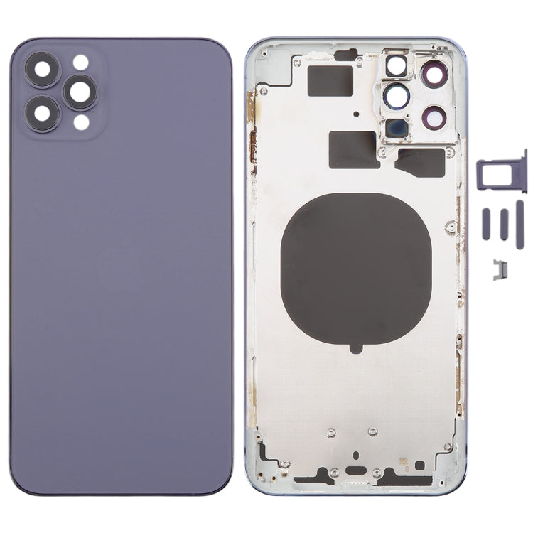 Cover posteriore per iPhone 11 Pro Max effetto iPhone 13 Pro Max