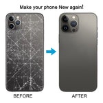 Cover posteriore per iPhone 11 Pro Max effetto iPhone 13 Pro Max