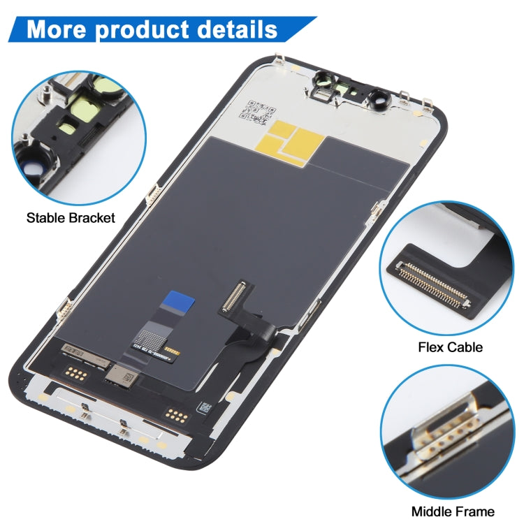 JK Soft OLED LCD Screen for iPhone 14, For iPhone 13 (JK Soft OLED)