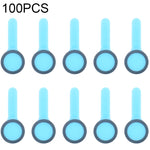 100 Sets Front Camera Dustproof Sponge Pads (Small Ring) for iPhone 13 Series
