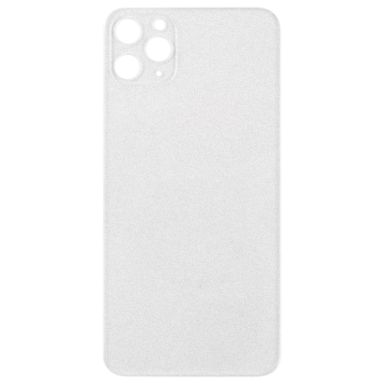 Frosted Glass Battery Back Cover Clear for iPhone 11 Pro, For iPhone 11 Pro