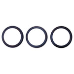 Anello protezione metallo con vetro per fotocamera iPhone 11 Pro