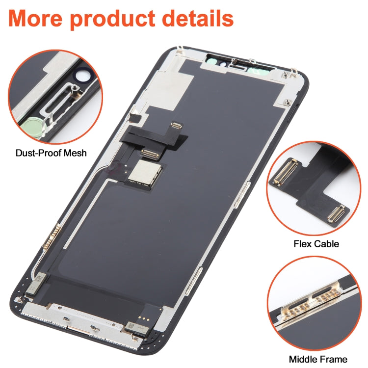 Incell TFT LCD Screen and Digitizer Full Assembly for iPhone 11 Pro Max, For iPhone 11 Pro Max(Incell )