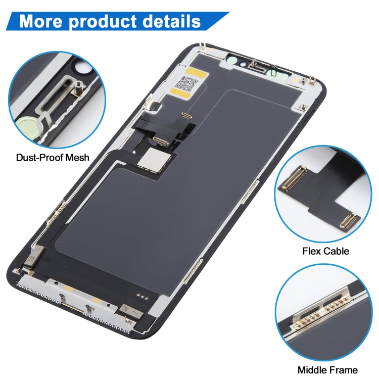 Schermo LCD JK Soft OLED per iPhone 11 Pro Max, For iPhone 11 Pro Max (JK Soft OLED)