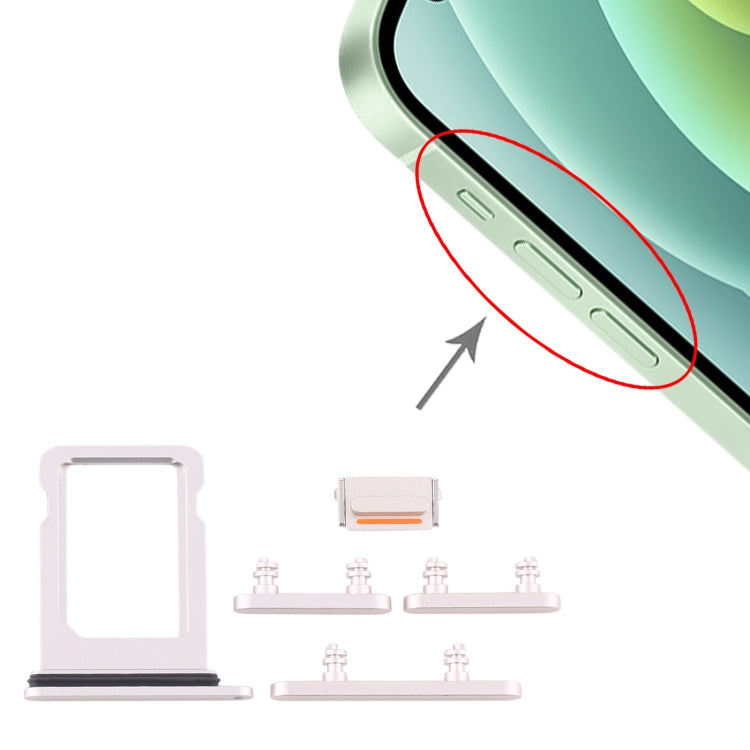 Vassoio SIM e tasti laterali per iPhone 12 Mini
