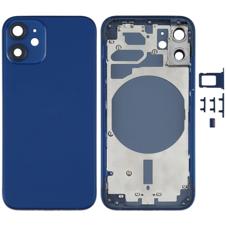 Cover posteriore verde con vassoio SIM per iPhone 12 mini